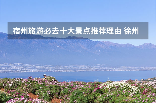 宿州旅游必去十大景点推荐理由 徐州、淮北市、宿州有什么好玩的景点？